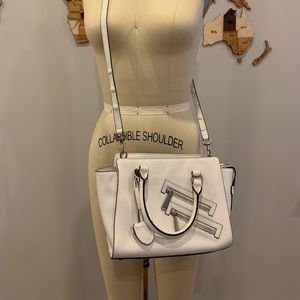 Rebecca Minkoff small Jamie satchel in white